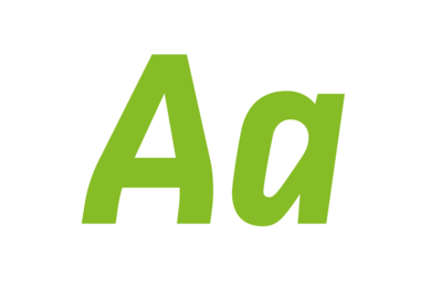 HTWBerlin im Schriftschnitt "Bold Italic"