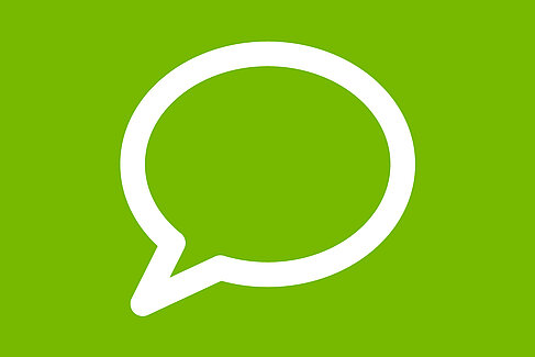 Piktogramm: Sprechblase