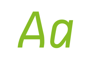 HTWBerlin im Schriftschnitt "Italic"